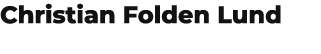 Christian Folden Lund