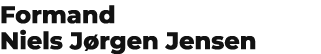 Formand Niels J rgen Jensen 